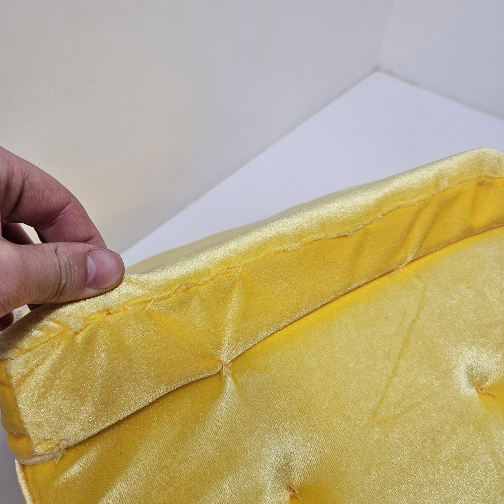 Yellow Build A Bear Bed Chair Futon Folds Out Plush - Picture 13 of 16
